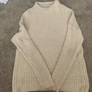 American Eagle cream sweater